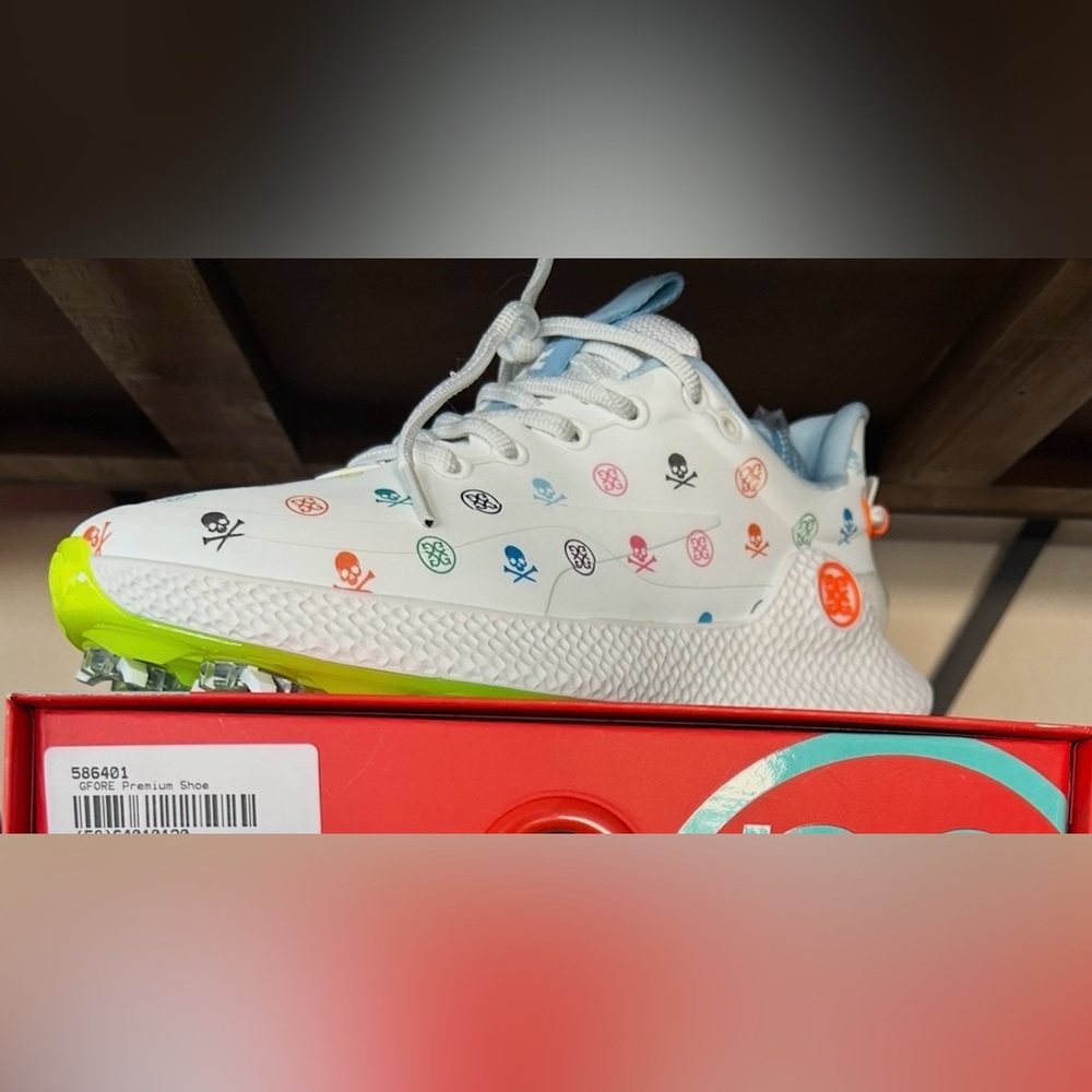 G/Fore Women’s MG4+ 02 G/Lock Stippled Golf Shoes-Snow/Multi-Size 8 NIB⛳️ - Picture 11 of 11